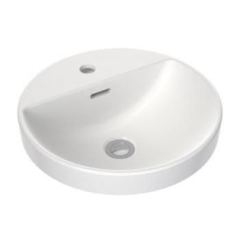 Clark Round Inset Basin With Tap Landing 1Th 400Mm (Cl40011-W1)